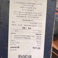 A Pink Rabbit + Bob ทรงวาด