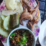เมนูของร้าน ลาบป่าตันดีขม วังสิงห์คำ
