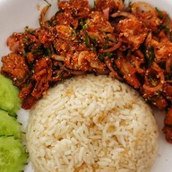 ชือ(กิน)ข้าวมันไก่ ม.เชียงราย บ้าน.ดู่