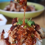 หมูทอดเสียบไม้@พึ่งมี พึ่งมี50\40