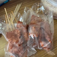 หมูทอดเสียบไม้@พึ่งมี พึ่งมี50\40