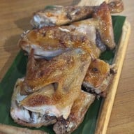 เมนูของร้าน ไก่ย่างเสือใหญ่ วัดพระศรีฯ