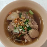 เมนูของร้าน ส่างหยุ่นก๋วยเตี๋ยวแคะ ตลาดใหม่,ซอย3