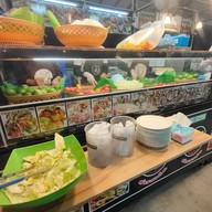 หน้าร้าน ส้มตำป.1/42&ยำปลาร้าซิ่ง(ตลาดคูคตสเตชั่น)