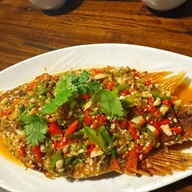 เมนูของร้าน บ้านพ่อ สุพรรณบุรี