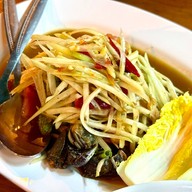 เมนูของร้าน ร้านส้มตำป้าน้อยวัดเฉลิม