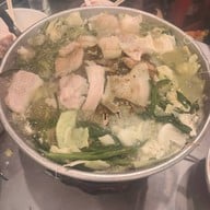 เมนูของร้าน จ่าอูหมูเกาหลี รัชโยธิน