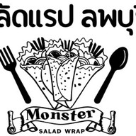 สลัดแรปลพบุรี (Monster Salad Wrap) / สเต็ก ของทานเล่น สลัดแรปลพบุรี