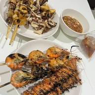 เมนูของร้าน ปลาหมึกย่างเรวดี57