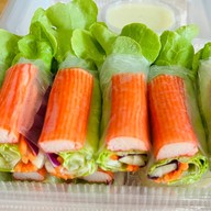 สลัดสนามบิน  น้ำครีมสลัดซีฟู้ด  ทำใหม่ทุกกล่อง ลาดกระบัง 40/2