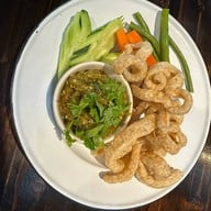 เมนูของร้าน ร้านไส้อั่วแม่นิ่ม