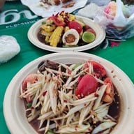 เมนูของร้าน ส้มตำป.1/42&ยำปลาร้าซิ่ง(ตลาดคูคตสเตชั่น)
