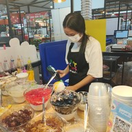หน้าร้าน น้ำแข็งใส เกล็ดหิมะ