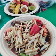 เมนูของร้าน ส้มตำป.1/42&ยำปลาร้าซิ่ง(ตลาดคูคตสเตชั่น)