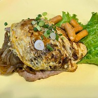 เมนูของร้าน คั่วไก่ชลธิชา บางกระบือ