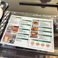 เมนูของร้าน SPRING ONION CAFE