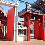 บรรยากาศ ศาลเจ้าพ่อหลักเมืองตลาดปากน้ำ