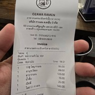 Ozawa Ramen สาขาเกษตรนวมินทร์ (ปั้มบางจาก) จรเข้บัว