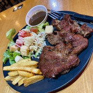 เมนูของร้าน สเต็กพี่ใหญ่ หนองฮ่อช้างเผือก