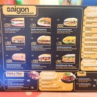 เมนู Saigon Sandwich - G Tower จีทาวเวอร์