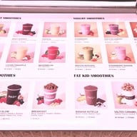 เมนู PASH Juices The Commons ทองหล่อ