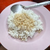 ข้าวขาหมูมันอยู่ในกระทะ เฮียเพ้งตรอกโรงหมู ซอยสุกร