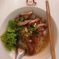เมนูของร้าน บะหมี่เป็ด ศิริวัฒน์