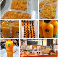 น้ำส้มคั้นแท้  ผลไม้ปั่นเเละเย็น สาขา1