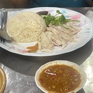 เมนูของร้าน เจ๊ศรี ข้าวมันไก่ตอน ไหหลำ สุขสวัสดิ์