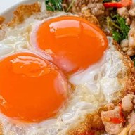 ไก่ย่างแดงโบราณ หมูมะนาว&กุ้งแช่น้ำปลา