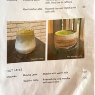 เมนู Chaya Teahouse