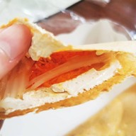 เมนูของร้าน วน วน ขนมเบื้อง ท่าข้าม พระราม 2