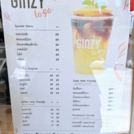 เมนู ขนมคลีน Ginzy รังสิตสรรพากรคลอง 2 รังสิต สรรพากร คลอง 2