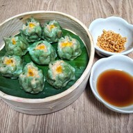 เมนูของร้าน น้ำชาคู่กับซาลาเปา