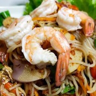 เมี่ยงแซ่บ ยำนัวส์ ตลาดเอราวัณโพธิ์ทอง