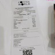 เมนู Coffee World เซ็นทรัล พระราม 2