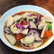 ข้าวซี่โครงหมูอบสับปะรด&ยำ หัวหิน37 หัวหิน