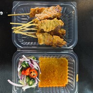 เมนูของร้าน หมูสะเต๊ะแปลงนาม