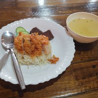 เมนูของร้าน วัชร ข้าวมันไก่ สาขาโชคชัย4