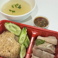 เมนูของร้าน หมึกมันไก่ ข้าวมันไก่สไตล์สิงคโปร์ - เพรชบุรี 5  เพรชบุรีตัดใหม่