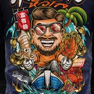 เมนู หมึกย่าง หิ้วเล ตลาดนัดกองสลาก