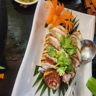 เมนูของร้าน บ้านระเบียงน้ำ & กุ้งแม่น้ำเผา Delivery