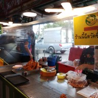 หน้าร้าน สถานีไก่ทอดตลาดรถไฟขจรวิทย์