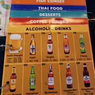เมนู Heaven Rooftop Bar