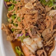 เมนูของร้าน ปะการังเรือนน้ำ บางแสน