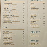 เมนู Brew's Season Specialty Coffee ประดิพัทธ์ 23