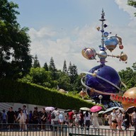 บรรยากาศ Hongkong Disneyland