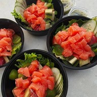 เมนูของร้าน Salmon Hunter