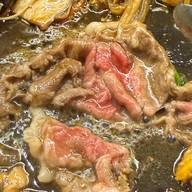 เมนูของร้าน Renga Sukiyaki อารีย์