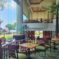 บรรยากาศ The Cafe โรงแรมมณเทียรริเวอร์ไซด์